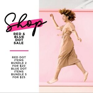 Red 🔴 & Blue 🔵 Item Sale​